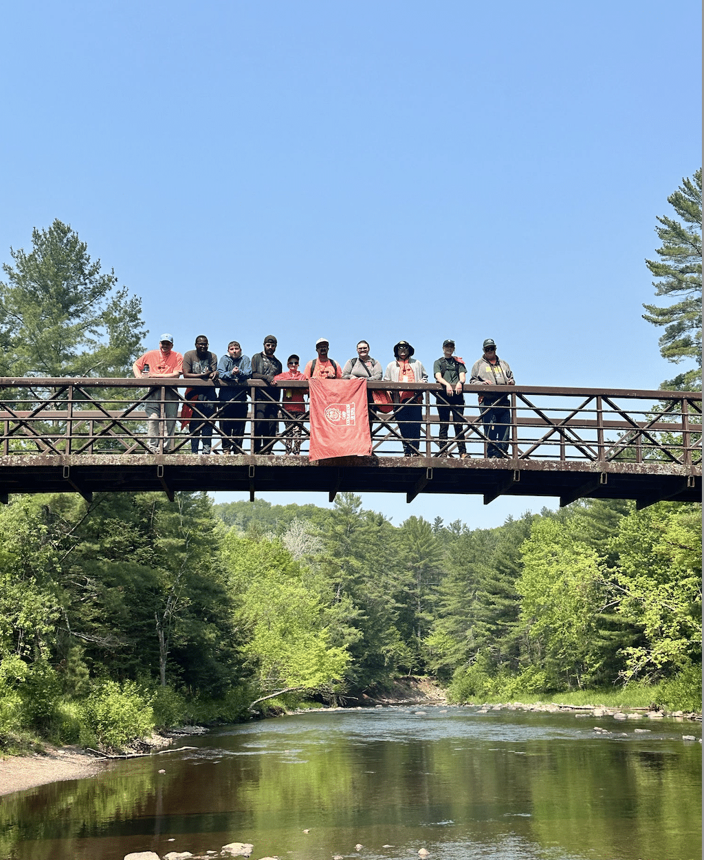 Expedition at the Copper Falls State Park